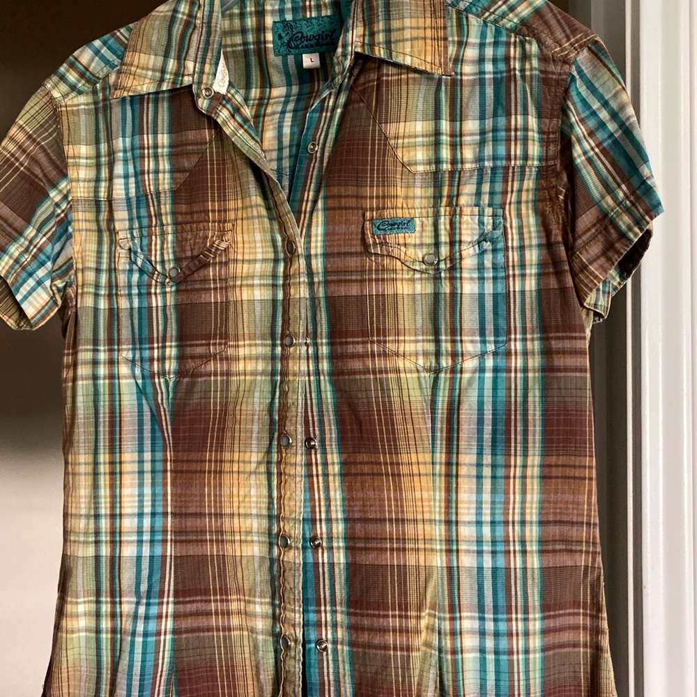 Cowgirl Hardware Plaid shirt